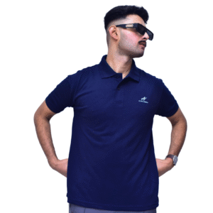 PLAIN NAVY BLUE POLO SHIRT