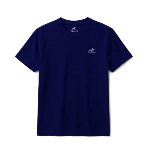 PLAIN ROUND NECK NAVY BLUE T-SHIRT